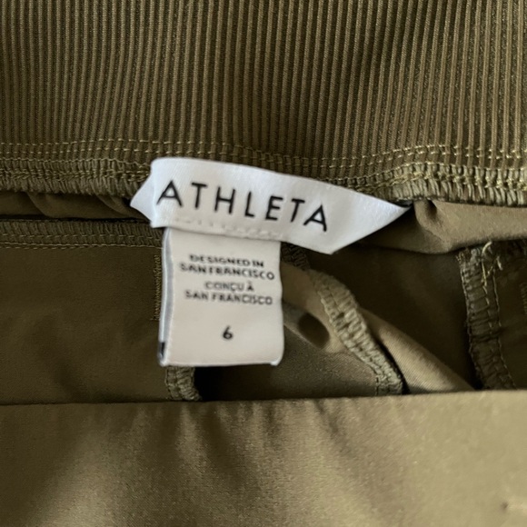 Athleta Brooklyn Mid Rise Ankle Pant - Size 6 - Picture 5 of 6